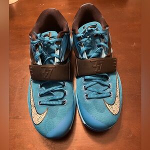 Nike Blue and Black Athletic Shoes
